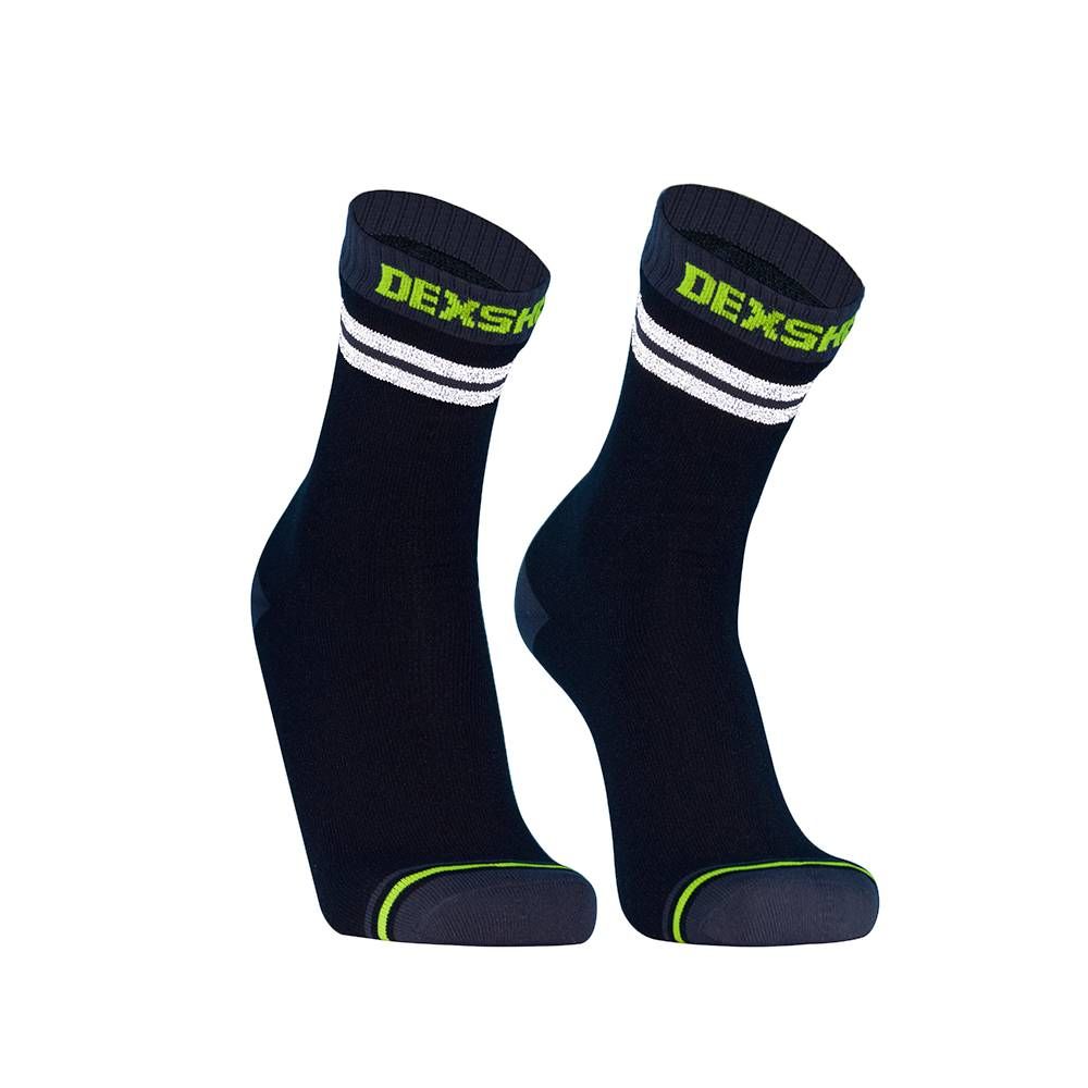 DexShell Pro Visibility Sock Grey Stripe