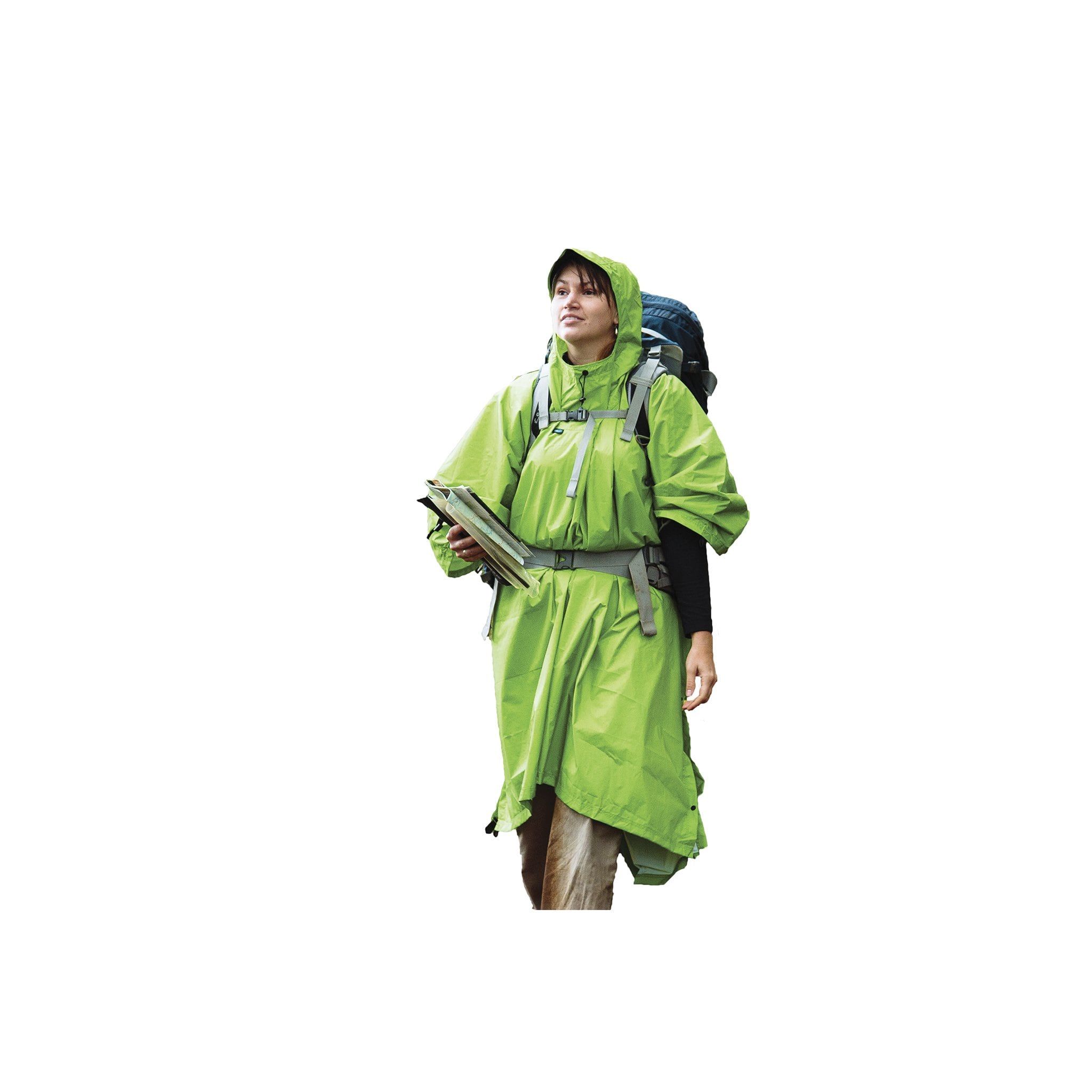 Nylon Tarp Poncho Green In Use 2048x.progressive