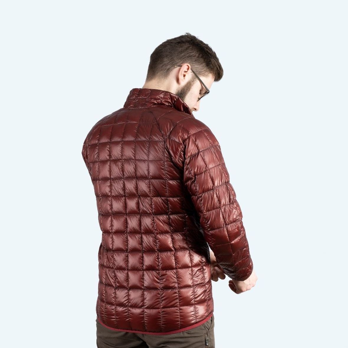 Cumulus Man Jacket Plancklite Canyon Red Back