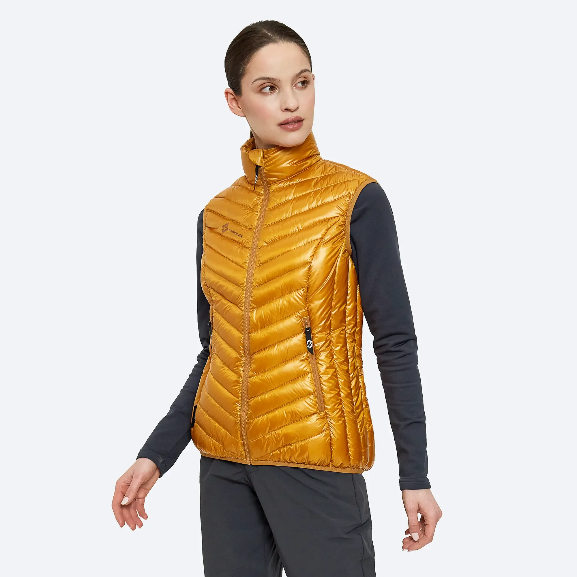 Cumulus Minilite Lady down jacket dámská péřová bunda Inca Gold 2.webp