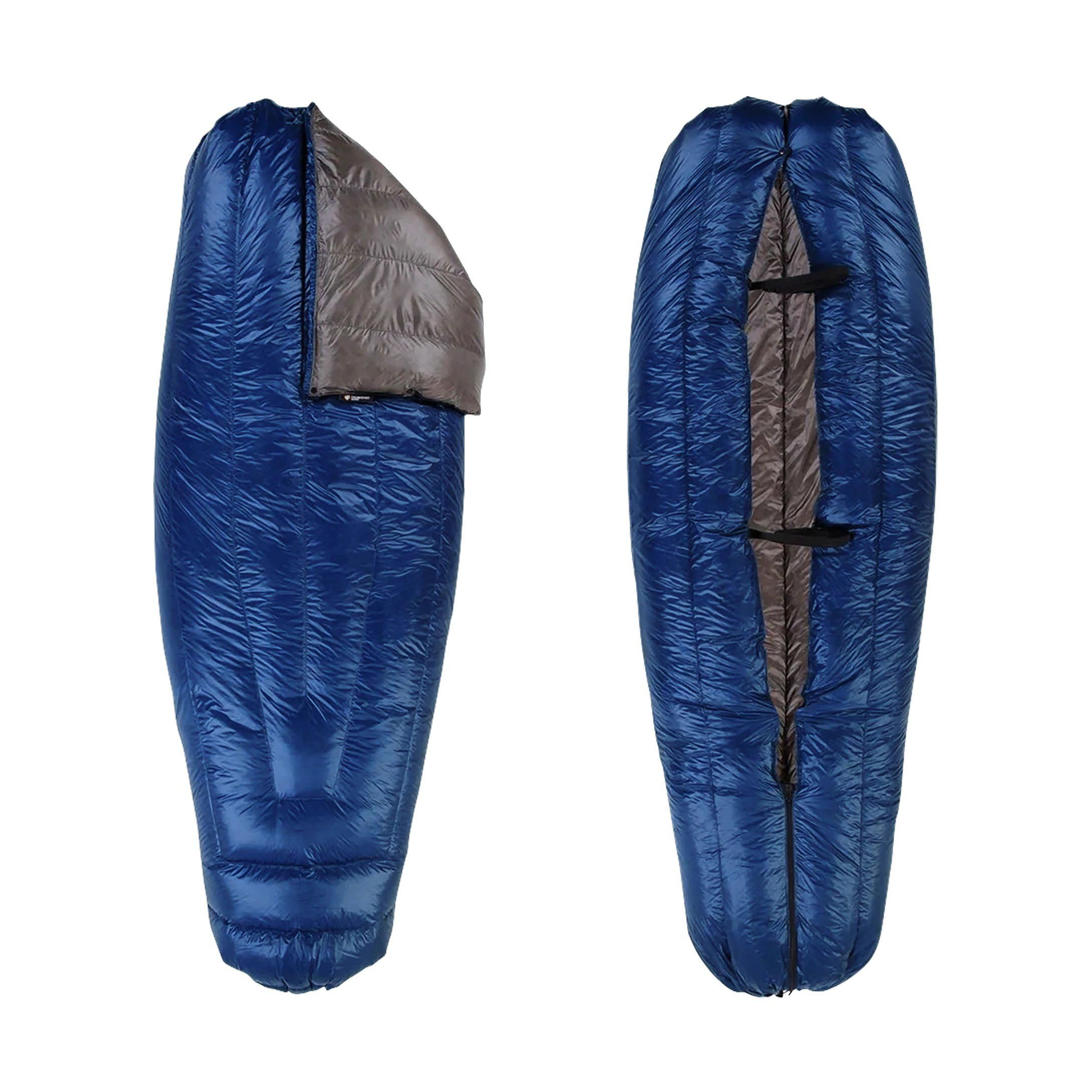 Péřový quilt Enlightened Equipment Revelation Quilt 20°F (-6°C) - v modro-šedé barvě