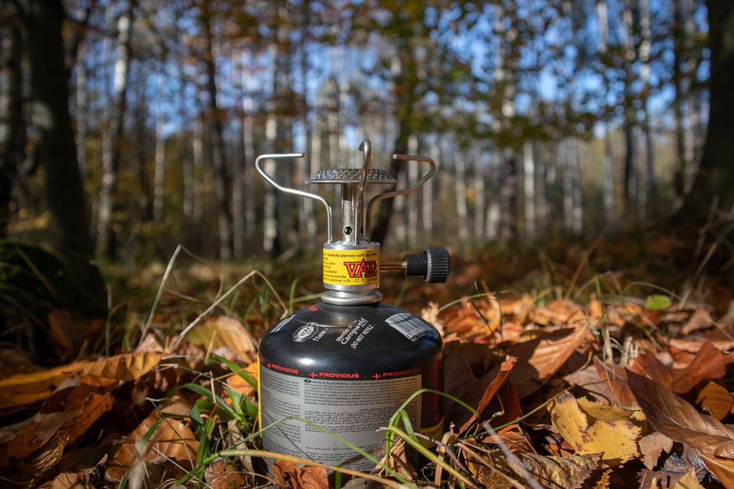 VAR 2 Plynový vařič a plynová kartuše 220 gramů