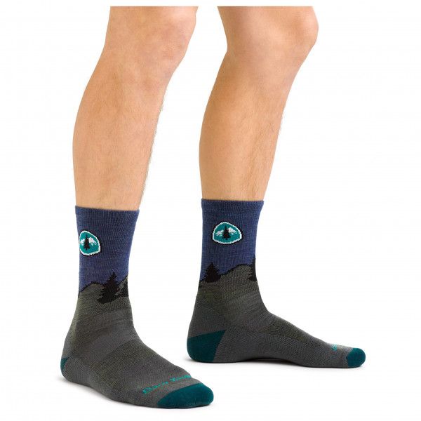 Darn Tough Pct Micro Crew Lightweight With Cushion Walking Socks Detail 2