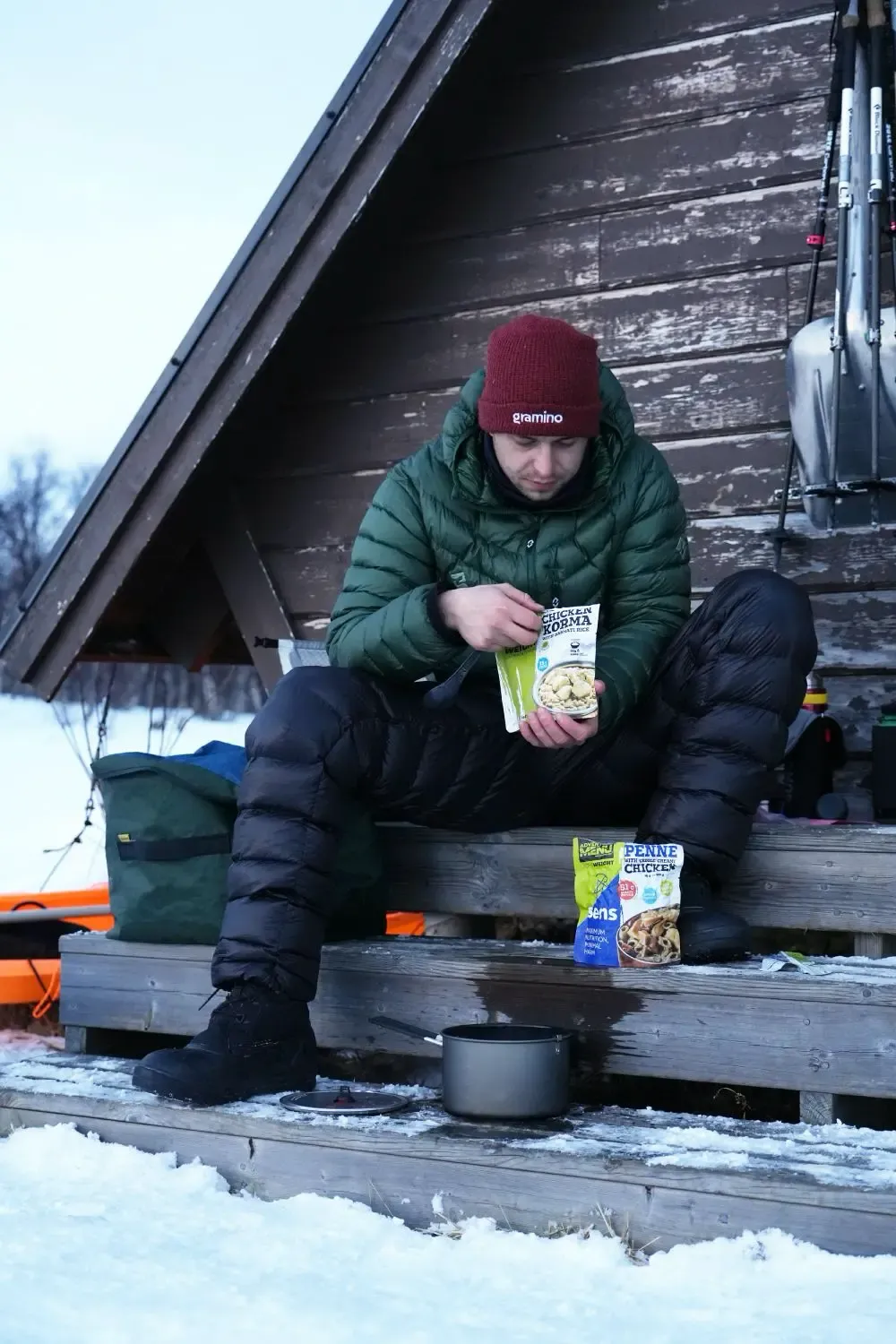 Cumulus Basic Down Pants lifestyle