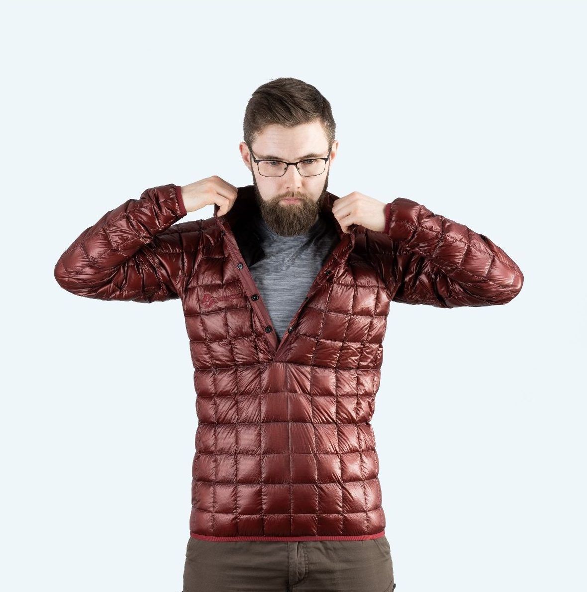 Cumulus Man Jacket Plancklite Canyon Red Front