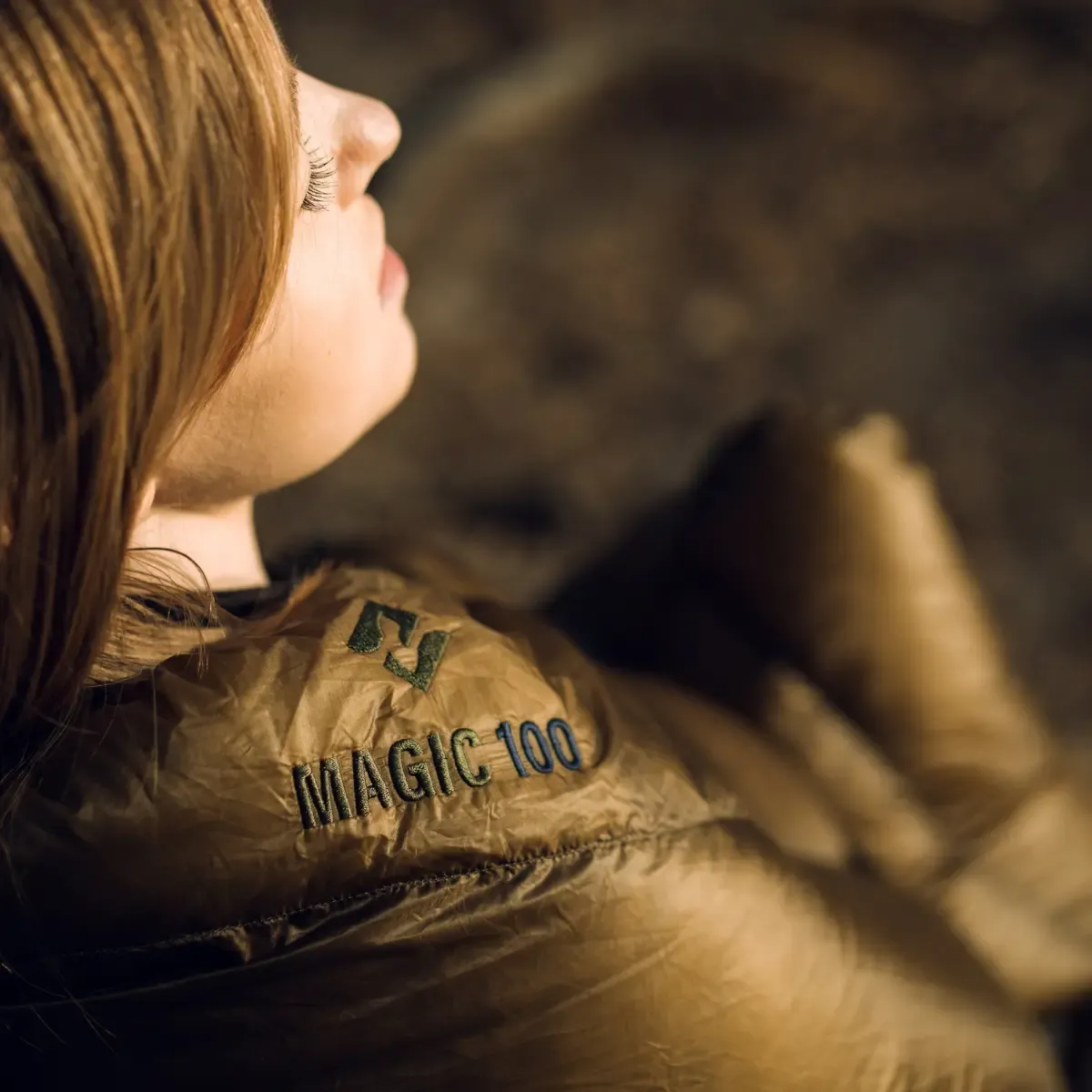 Cumulus Magic 100 Zip Down Sleepingbag Péřový Spacák Wild Green Outdoor 07.webp