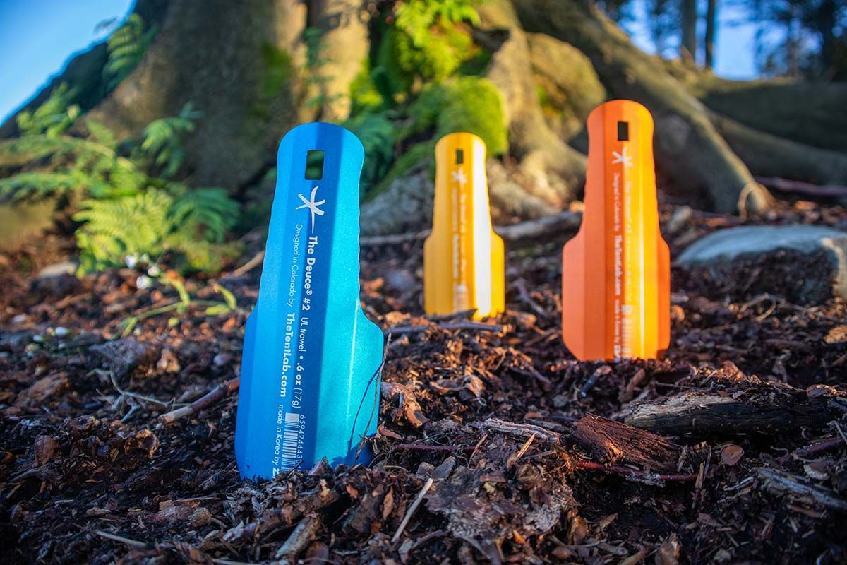 TheTentLab DirtSaw Deuce 2 UL Trowel lifestyle