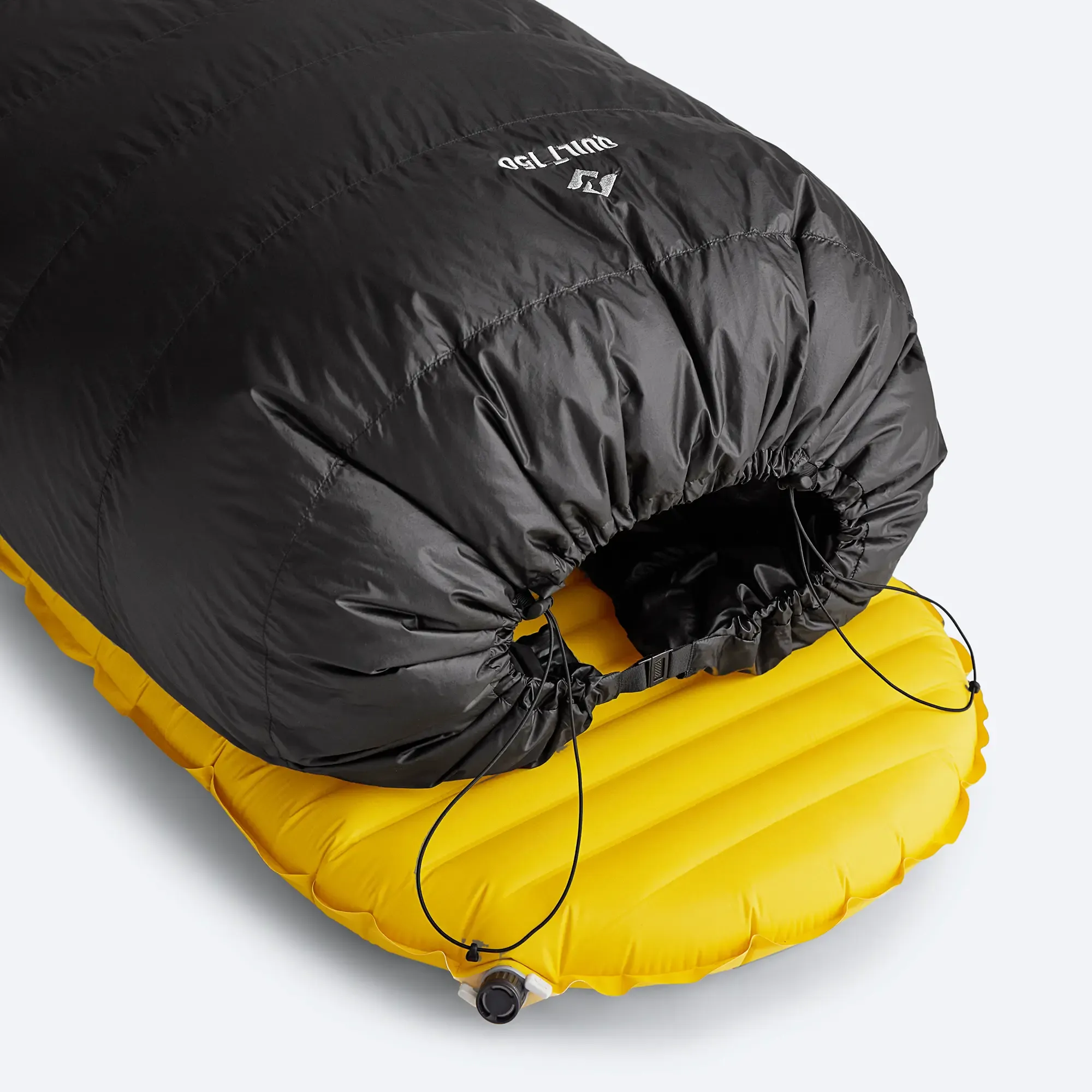 Cumulus Quilt 150 Black Down Sleepingbag Péřový Spacák Gramino 05.webp