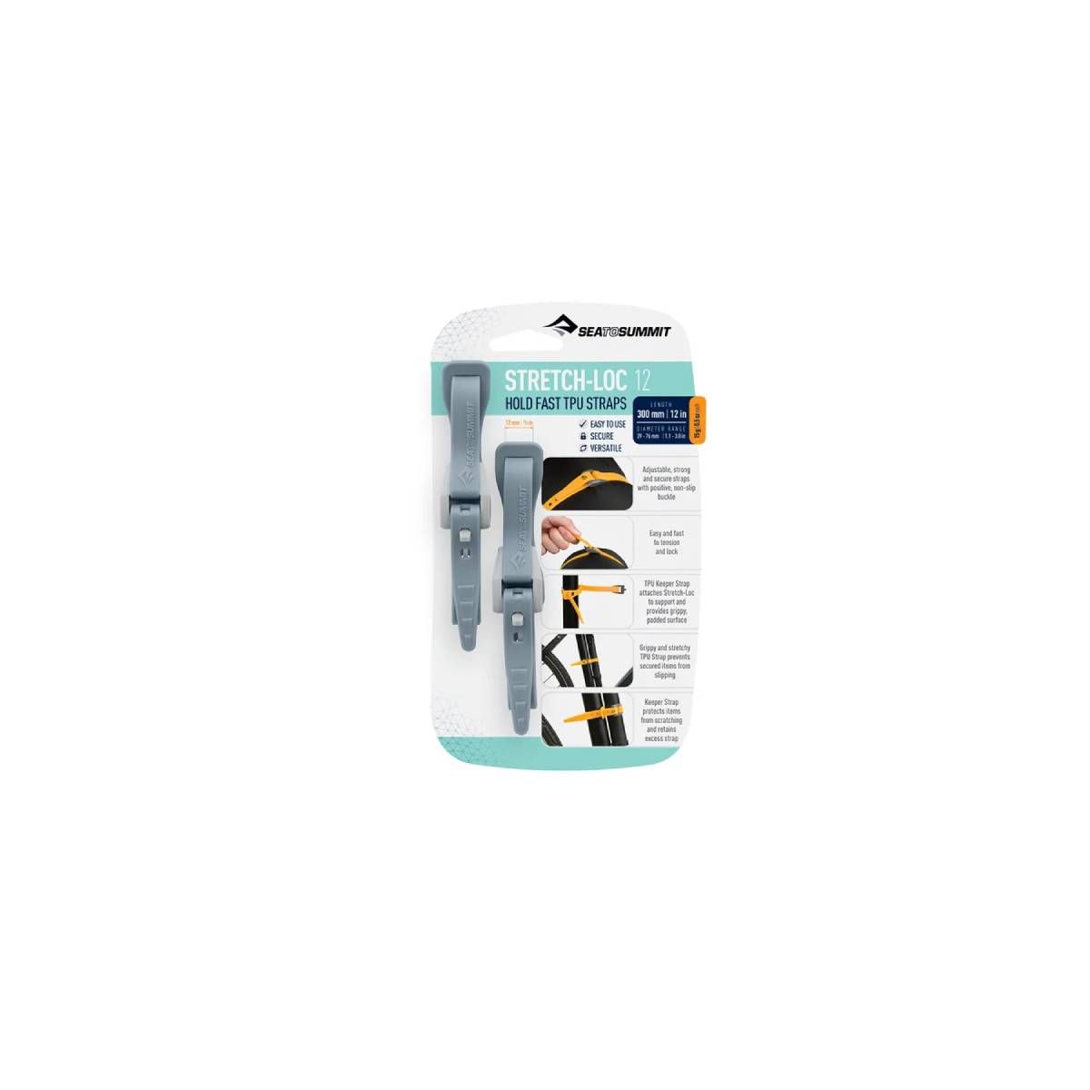 Sea To Summit Stretch-Loc TPU Straps (2 pcs)