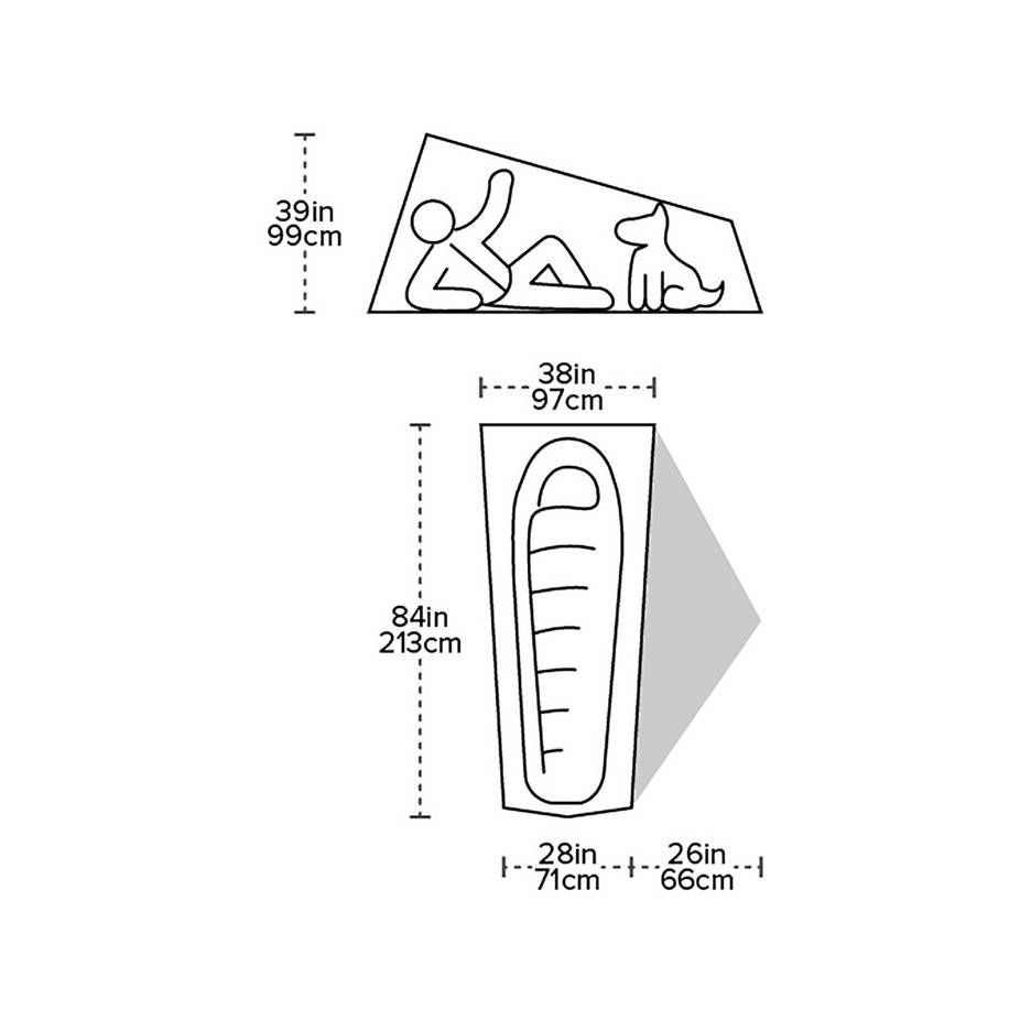 Big Agnes Tiger Wall UL1 Solution Dye