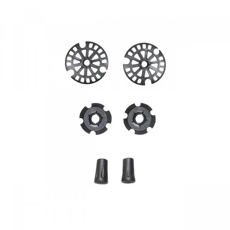 Yate Carbon Trek Poles Three-piece telescopic poles with extended foam handle