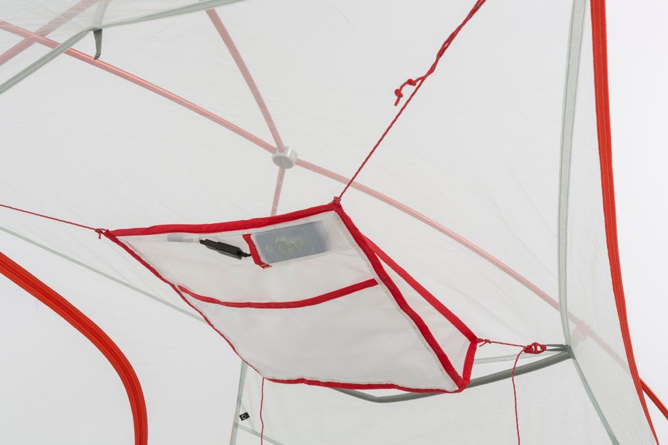 Big Agnes MtnGLO Tent Gear Loft Square Organizér 03