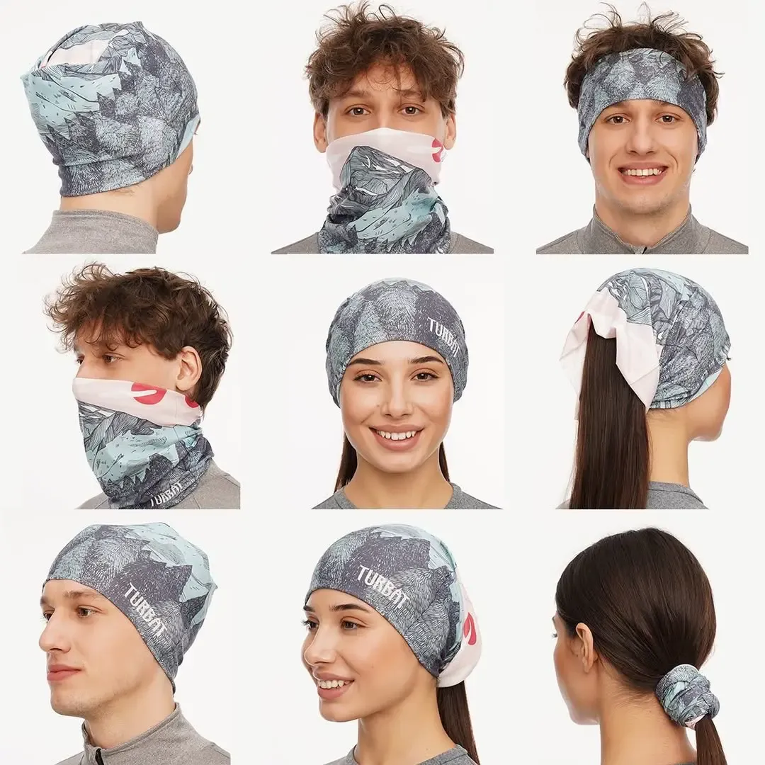 Turbat Scarf Sunrise Mountain