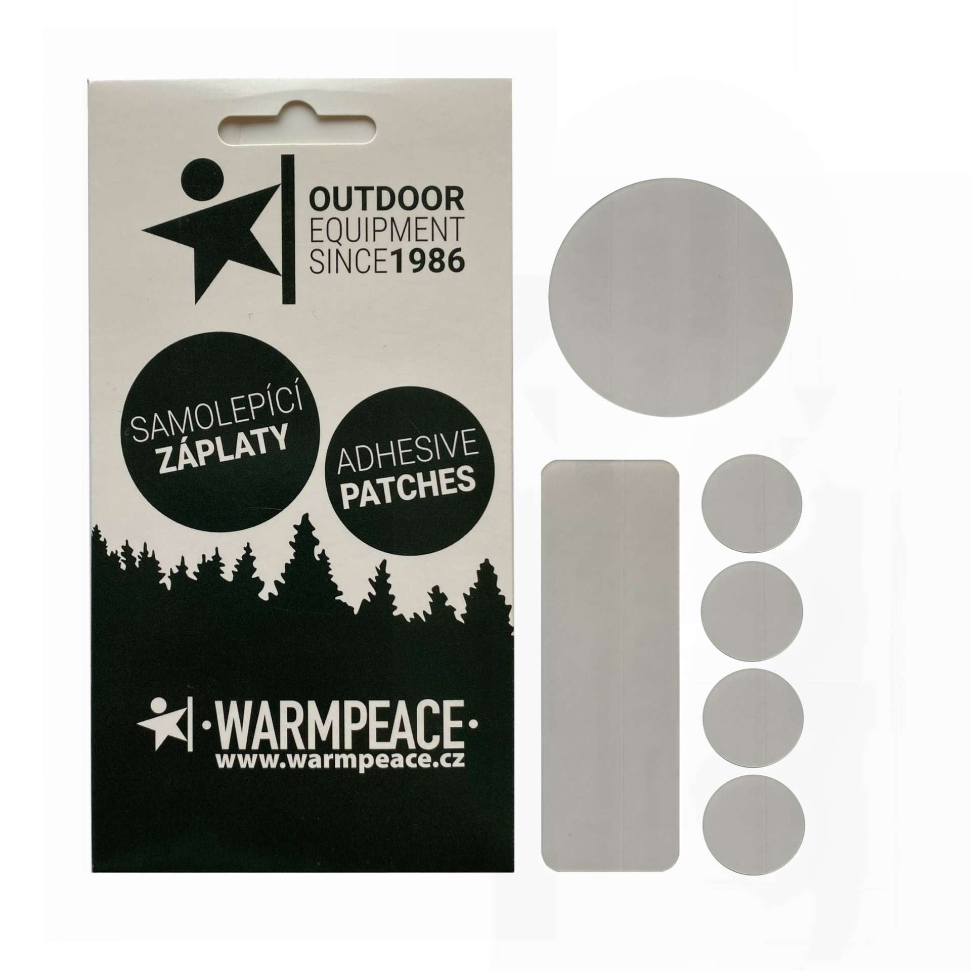 Warmpeace Self Adhesive Patches mix of shapes lifestyle