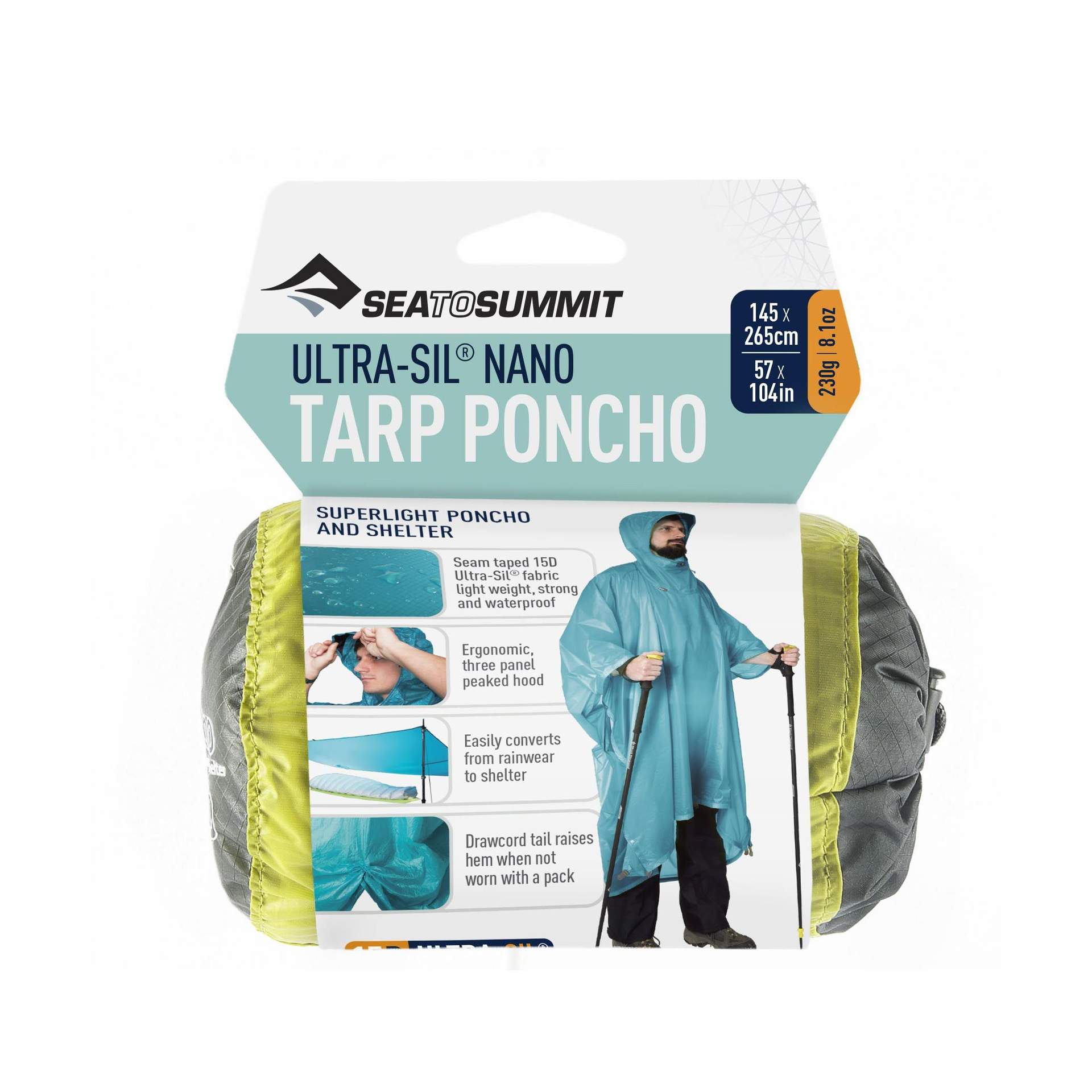 Sea To Summit Ultra-Sil 15D Nano Tarp Poncho