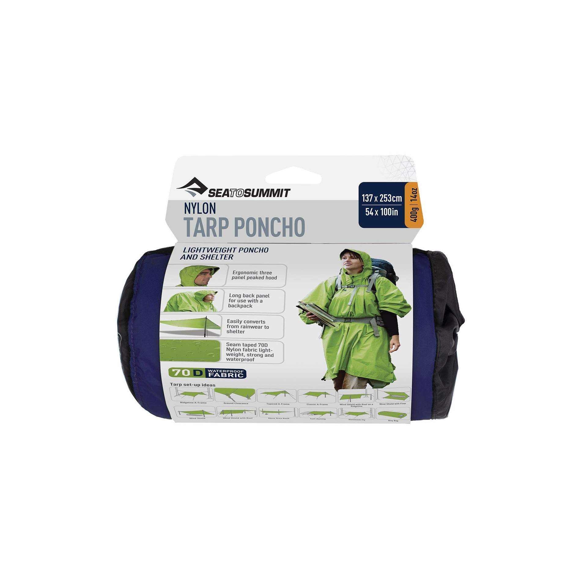 Sea To Summit 70D Nylon Tarp Poncho