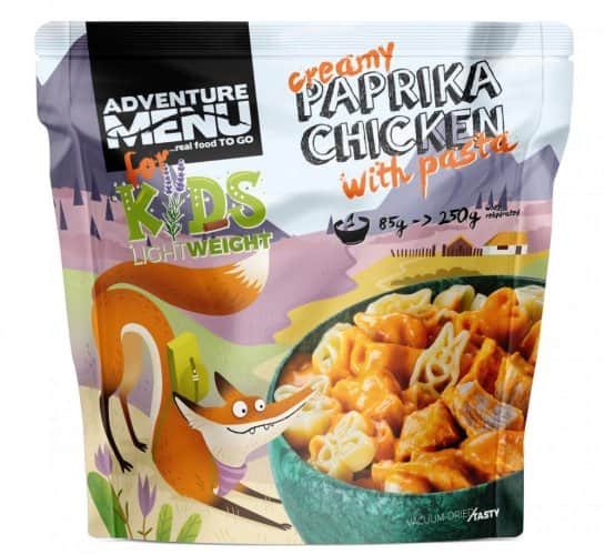 Adventure Menu KIDS Creamy Paprika Chicken with Pasta