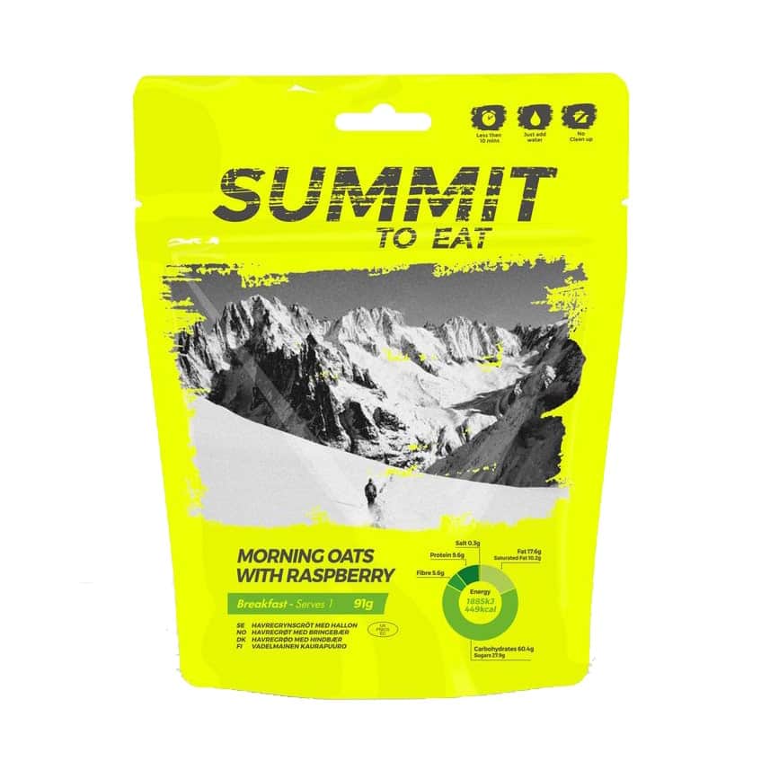 Summit To Eat Morning Oats with Raspberry