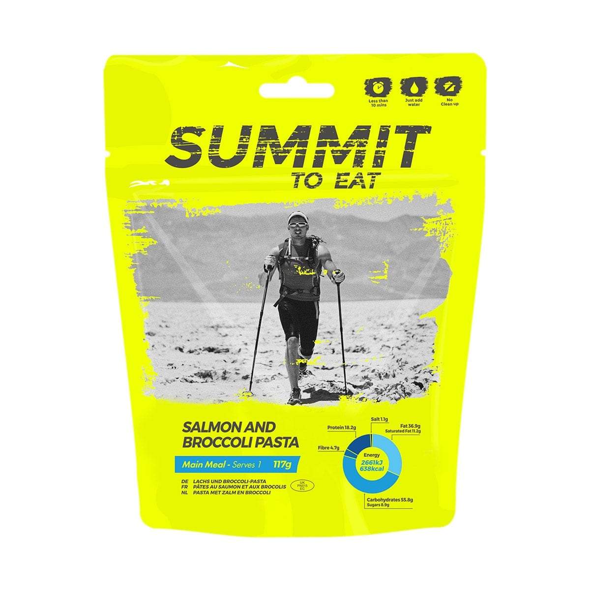 Summit To Eat Salmon and Broccoli Pasta