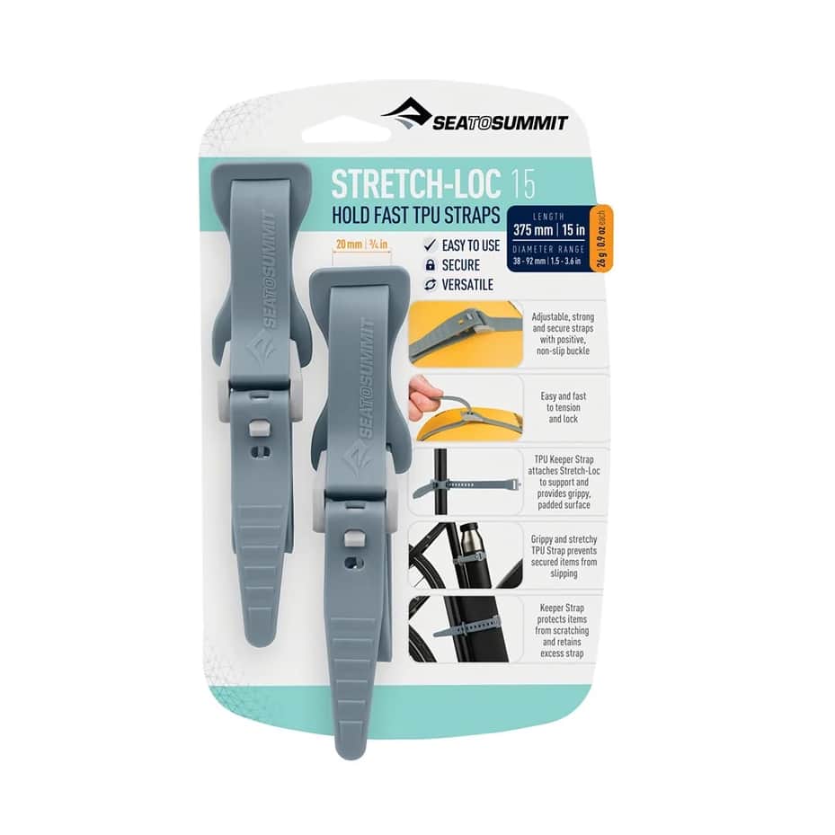 Sea To Summit Stretch-Loc TPU Straps (2 pcs)