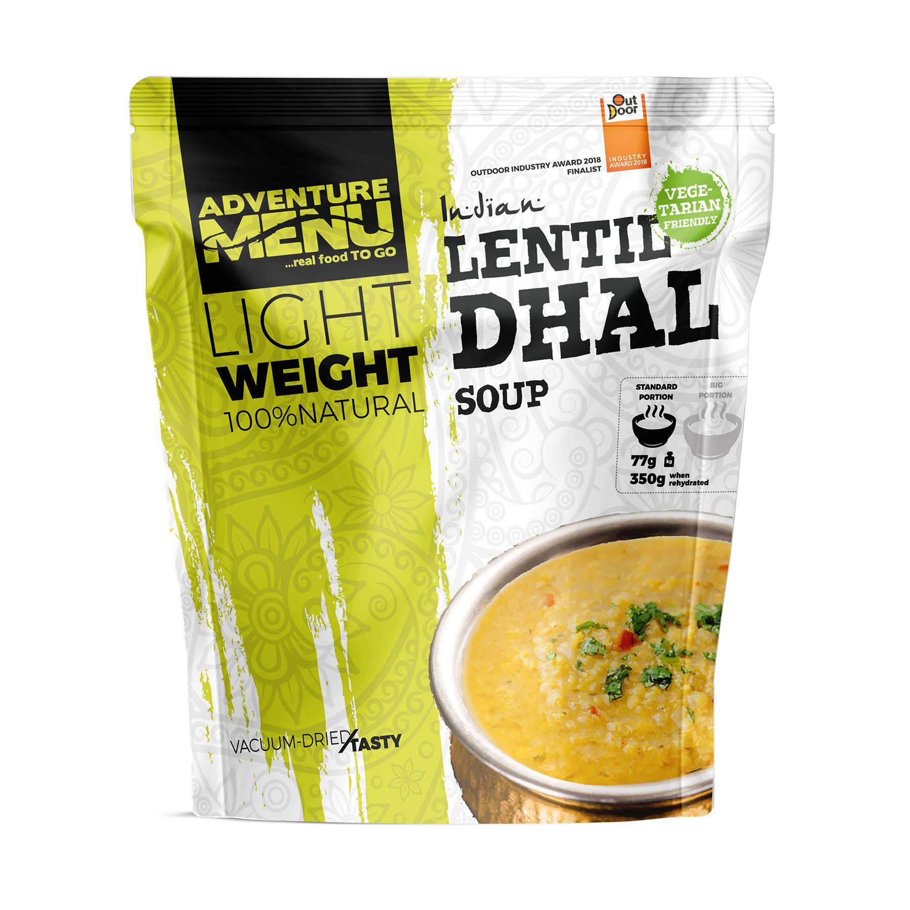 Adventure Menu Lentil Dhal Soup
